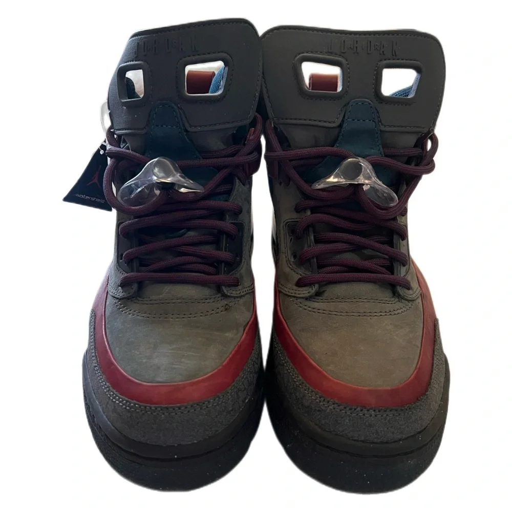 *Rare* COA Jordan Winterized Spizike Boot Flint Grey Cherrywood Nightshade - Picture 6 of 16